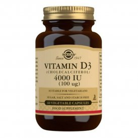 Solgar D3-vitamin Solgar E52907 Vegetabilske kapsler (60 uds)