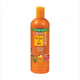 Fugtgivende shampoo Red Clover & Aloe Creme Of Nature 0075724231672 (450 ml) (450 ml)
