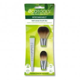 Makeup børste Total Sense Ecotools Total Senses Brush Duo 3 Dele