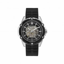 Guess Miesten rannekellot GW0061G1 (Ø 47 mm) Musta Ruostumaton teräs