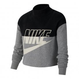 Sweatshirt til Børn Nike Sportswear Sort