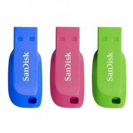 USB stick SanDisk ‎SDCZ50C-016G-B46T Blå Pink Grøn 16 GB