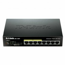 Switch D-Link DGS-1008P/E 16 Gbps