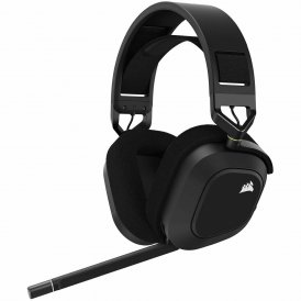 Corsair Bluetooth headset med mikrofon Corsair HS80 RGB Sort Multifarvet