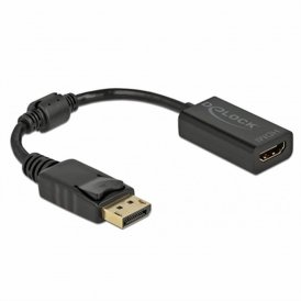 DisplayPort til HDMI kabel DELOCK 61011 Sort