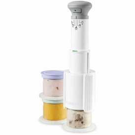 Cuisinart Ismaskine Cuisinart ICEFD10E Hvid Plastik 1 L 3,3 L 1L