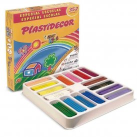 Gekleurde was Plastidecor Kids Doos Multicolour