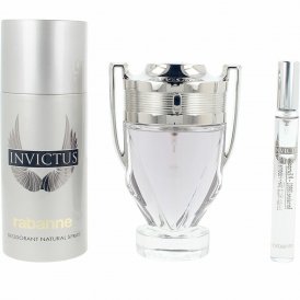 Paco Rabanne Parfymset Herrar INVICTUS 3 Delar