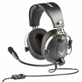 Thrustmaster Spelhörlurar med mikrofon 4060196 Svart Metall