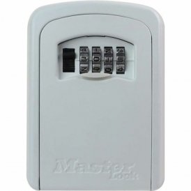 Master Lock Sikkerhedsboks Master Lock 5401EURDCRM Nøgler Hvid Grå Metal Aluminium 8 x 3 x 12 cm