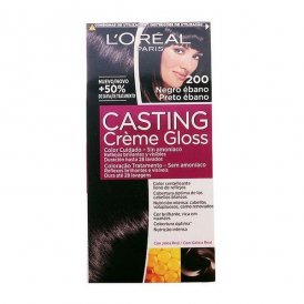 L'Oreal Make Up Farve uden Ammoniak L'Oreal Make Up Casting Creme Gloss Ibenholt Sort 180 ml