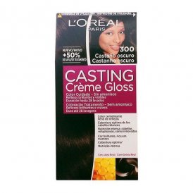 L'Oreal Make Up Farve uden Ammoniak L'Oreal Make Up Casting Creme Gloss Nº 300-Castano Oscuro 180 ml