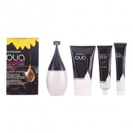 Garnier Farve uden Ammoniak Garnier Olia Ibenholt Sort Nº 1.0-sort Nº 1,0 sort Ebano (1 enheder)
