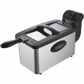 Continental Edison Varmluftsfrituregryde Continental Edison Grå 2000 W 3 L