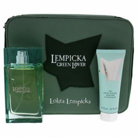 Parfume sæt til mænd Lempicka Green Lover Lolita Lempicka (3 pcs)