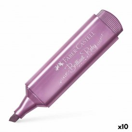 Faber-Castell Fremhæver Faber-Castell TEXTLINER 46 rosa Ruby (10 enheder)