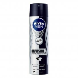 Nivea Spray Deodorant Nivea Men sort hvid Invisible 200 ml