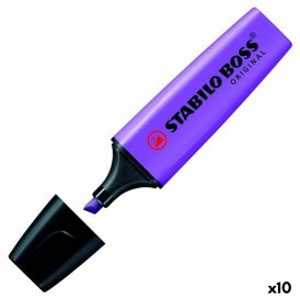 Stabilo Fremhæver Stabilo Violet Lavendel (10 enheder)