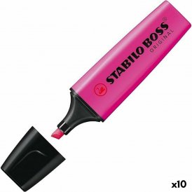 Stabilo Fremhæver Stabilo Violet Magenta (10 enheder)