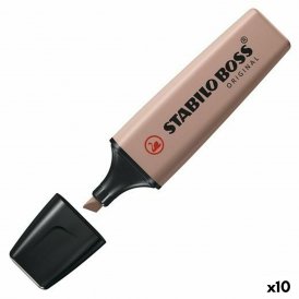 Stabilo Fremhæver Stabilo Nature Colors Okker (10 enheder)