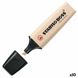 Stabilo Fremhæver Stabilo Nature Colors beige (10 enheder)