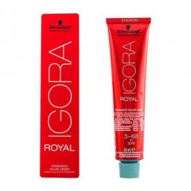 Schwarzkopf Permanent Farve Schwarzkopf Igora Royal Nº 3-68 60 ml
