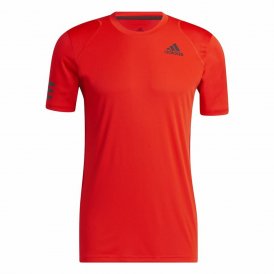 Kortærmet T-shirt til Mænd Adidas Tiro Winterized Rød