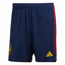 Sport shorts til mænd Adidas Home España 22 Mørkeblå