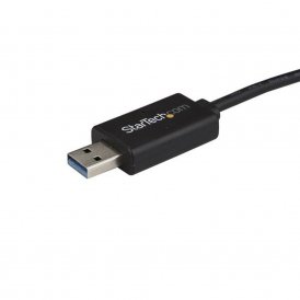 USB A til USB C-kabel Startech USBC3LINK Sort