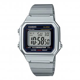 Casio Unisex ur Casio B650WD-1AEF Sort Sølvfarvet (Ø 41 mm)