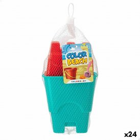 Colorbaby Sæt med legetøj til stranden Colorbaby 3 Dele (24 enheder)