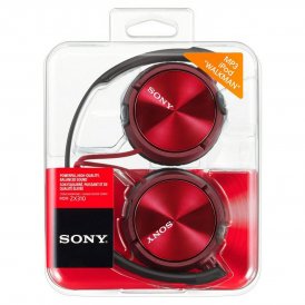 Diadem-hovedtelefoner Sony MDR-ZX310AP Rød