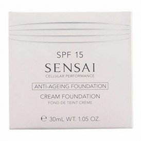 Flydende makeup foundation Sensai Cellular Performance 25-Topaz Beige Spf 15 Nº 25 (30 ml)