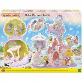 Sylvanian Families Lelusetti Babie Mermaid Castle Muovinen