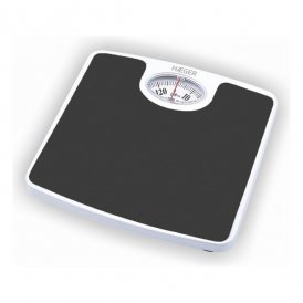 Analog Vægt Haeger Sort/Hvid 130 KG