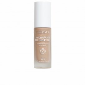 Gosh Copenhagen Cremet Make Up Foundation Gosh Copenhagen HYDRAMATT Nº 010-Light Dark rød Spf 15 30 ml
