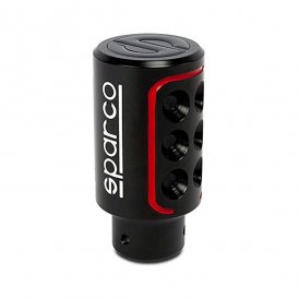 Sparco Reserveknop til gearstang Sparco SPC RACING Sort/Rød