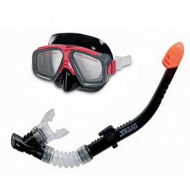 Snorkel beskyttelsesbriller og rør til børn Intex JA55949