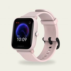 Amazfit Smartwatch Amazfit Bip U Pro 1,43" GPS Bluetooth Sort rosa 1,43"