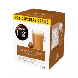 Kaffekapsler Nescafé Dolce Gusto Cafe au lait (18 Uds)