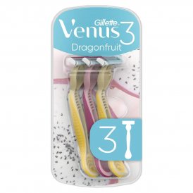 Gillette Máquinas de Barbear Descartáveis Gillette Dragonfruit (3 enheder)