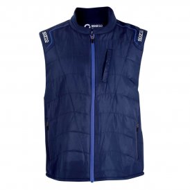 Heren Gewatteerd Vest Sparco Marineblauw L