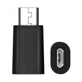 USB C til Micro USB 2.0-adapter Ewent EW9645 5V Sort