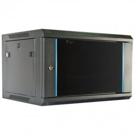 Vægmonteret rack kabinet 2LAN AR1906U600X450M1 Sort