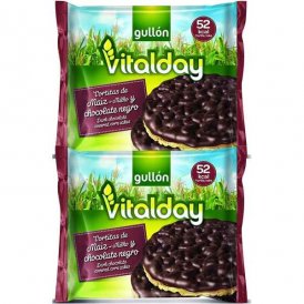 Majspandekager Gullón Vitalday Chocolate Negro (100 g)