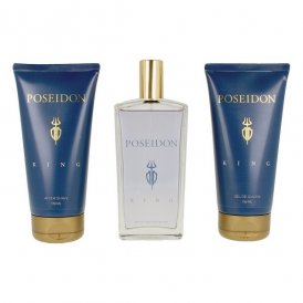 Parfume sæt til mænd The King Poseidon EDT (3 pcs) (3 pcs)