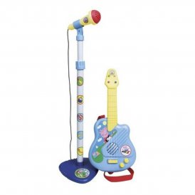 BigBuy Fun Børne Guitar + Micro Peppa Pig Peppa Pig