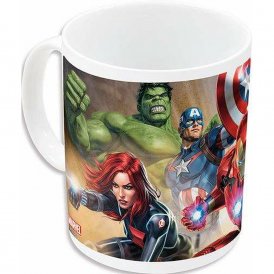 The Avengers Krus The Avengers Infinity Hvid Keramik Rød (350 ml)