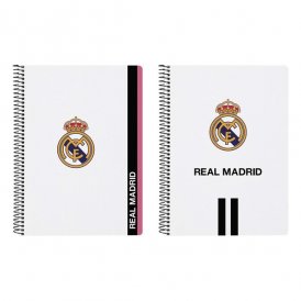 Ringbog Real Madrid C.F. 512054065 Sort Hvid A5