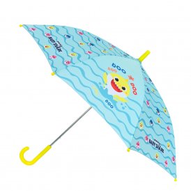 Baby Shark Paraply Baby Shark Beach day Gul Lyseblå (Ø 86 cm)